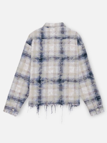 画像2: MLVINCE®︎ / distressed check shirts 　  (2)