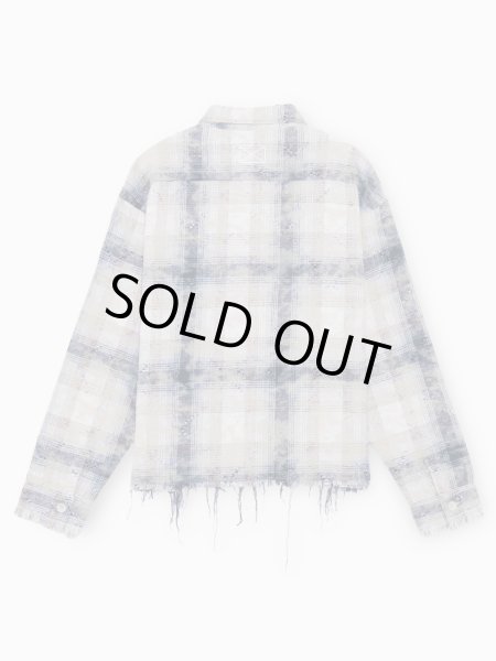 画像2: MLVINCE®︎ / distressed check shirts 　  (2)