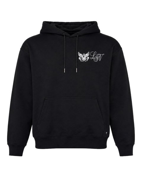 画像1: LAST NEST / emblem logo hoodie (1)