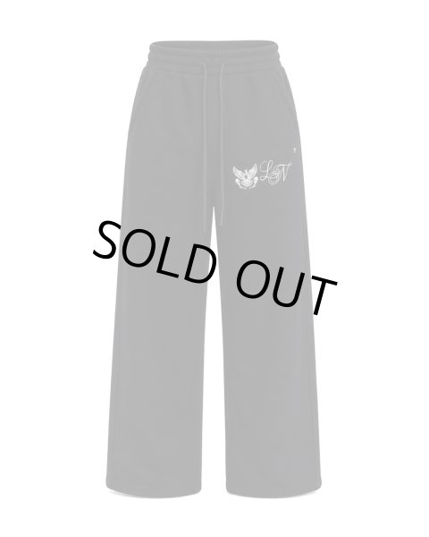 画像1: LAST NEST / emblem logo sweat pants  (1)