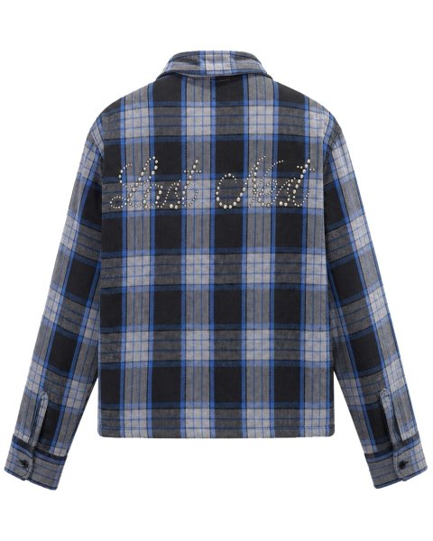 画像2: HTC × LAST NEST / studs flannel shirt  (2)