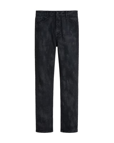 画像1: LAST NEST / coating denim pants  (1)