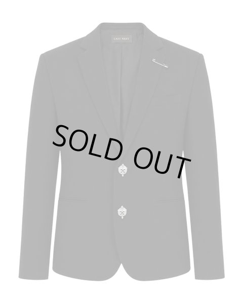 画像1: LAST NEST / cross button tailored jacket (1)