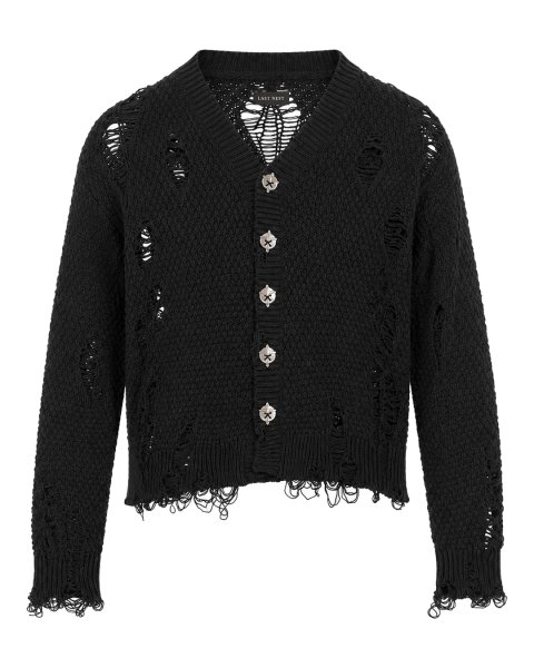 画像1: LAST NEST / damage cardigan (1)