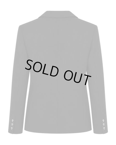 画像2: LAST NEST / cross button tailored jacket (2)
