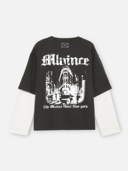 画像1: MLVINCE®︎ / mlv hotel layered l/s tee (1)