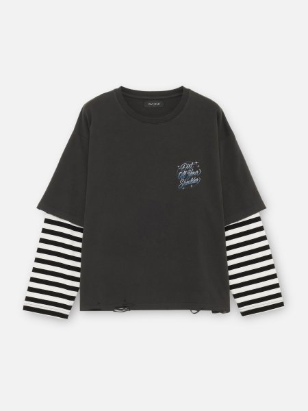 画像2: MLVINCE®︎ / bkny layered l/s tee  (2)