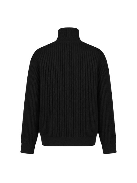 画像2: BREATH / drivers knit zip jacket  (2)