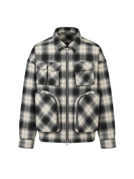 画像1: BREATH / check bdj jacket  (1)