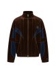 画像1: BREATH / velour warm up  jacket  (1)