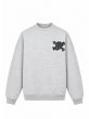 画像2: BREATH / grill&tan&bone patch crew sweat (2)