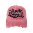 画像1: TRAVIS SCOTT / cactus jack x nike distressed pink patch logo hat (1)