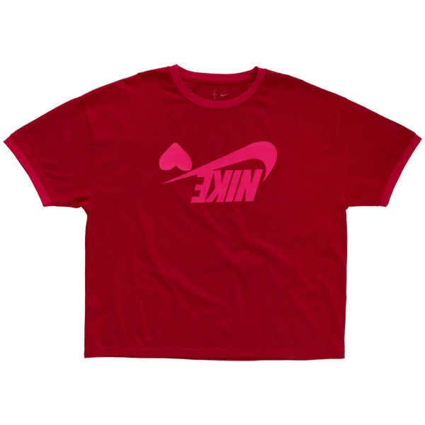 画像1: TRAVIS SCOTT / cactus jack x nike heart ringer tee (1)