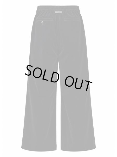 画像2: BREATH / velvet tuck wide slacks  (2)
