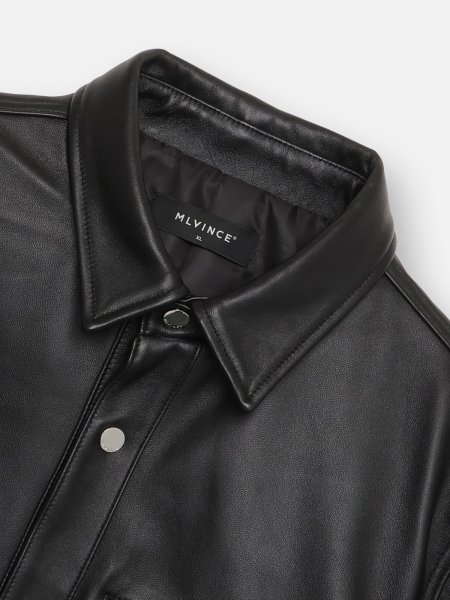 画像6: MLVINCE®︎ / leather biker shirt  (6)