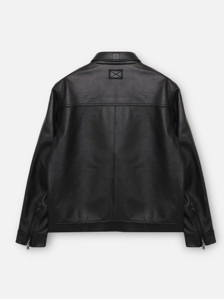 画像2: MLVINCE®︎ / leather biker shirt  (2)