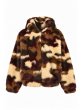 画像1: BREATH / faux fur zip hoodie 　　 (1)