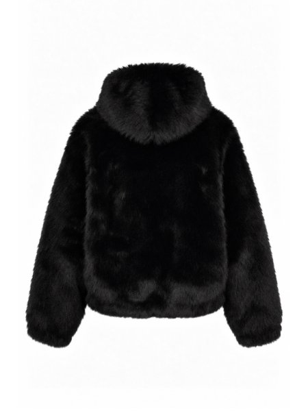 画像2: BREATH / faux fur zip hoodie 　　 (2)