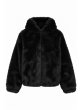 画像1: BREATH / faux fur zip hoodie 　　 (1)