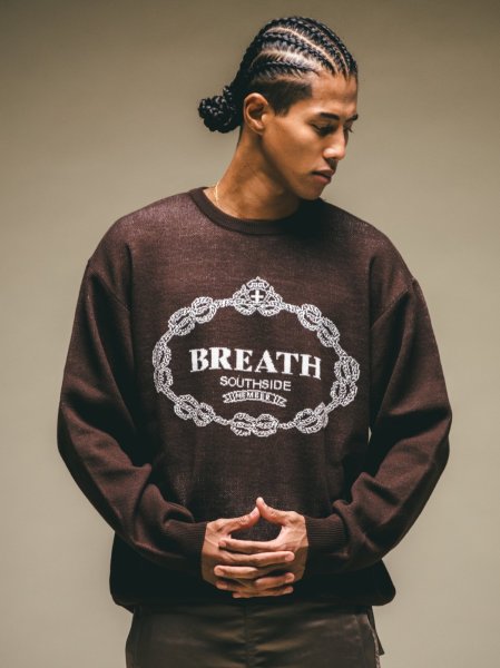 画像3: BREATH / royal emblem crew knit (3)