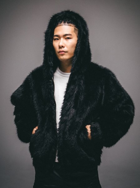 画像3: BREATH / faux fur zip hoodie 　　 (3)