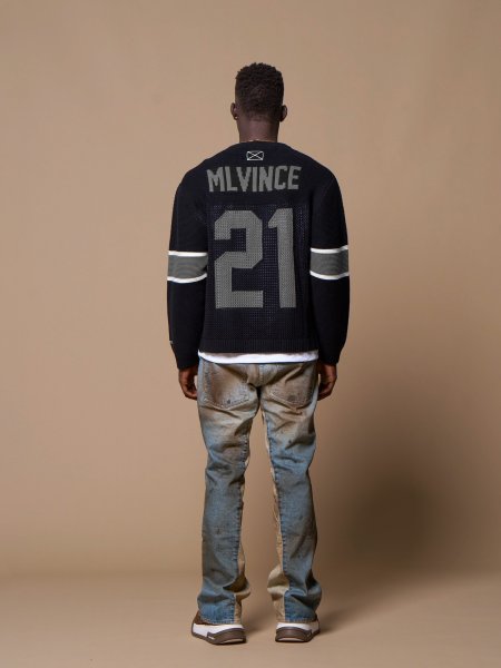 画像4: MLVINCE®︎ / knit football top (4)