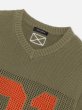 画像6: MLVINCE®︎ / knit football top (6)