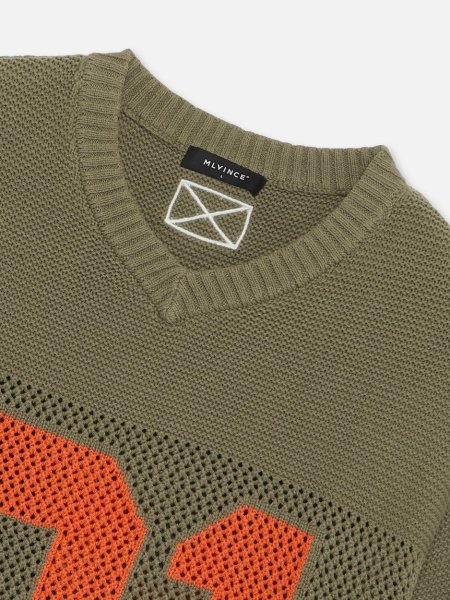 画像6: MLVINCE®︎ / knit football top (6)