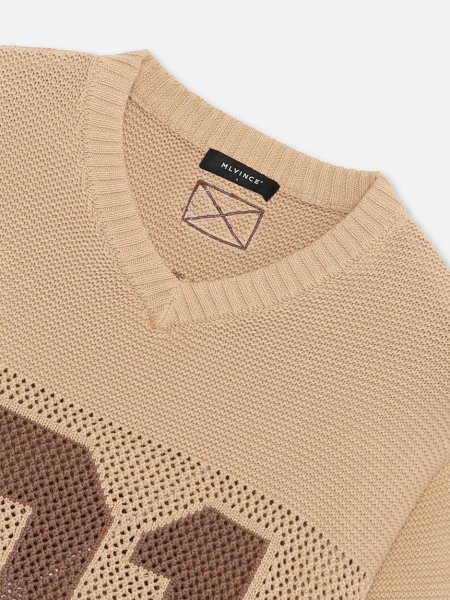 画像6: MLVINCE®︎ / knit football top (6)