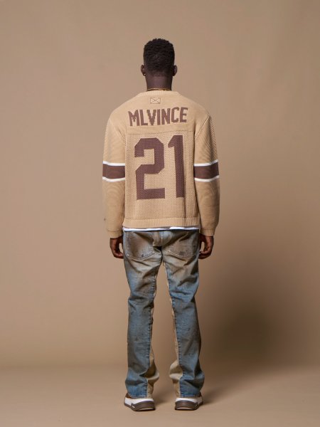 画像4: MLVINCE®︎ / knit football top (4)