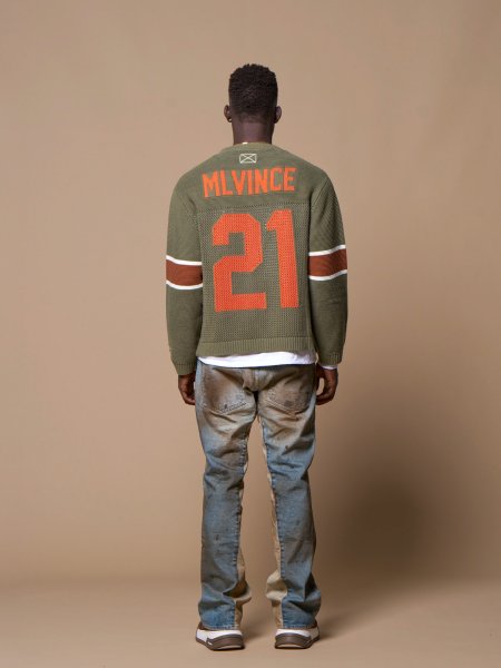 画像4: MLVINCE®︎ / knit football top (4)