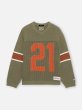 画像1: MLVINCE®︎ / knit football top (1)