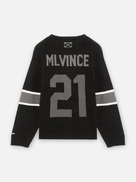 画像2: MLVINCE®︎ / knit football top (2)