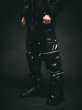 画像3: BREATH / faux leather cargo jogger pants  (3)