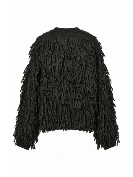 画像2: BREATH / loop knit cardigan  (2)