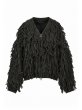 画像1: BREATH / loop knit cardigan  (1)