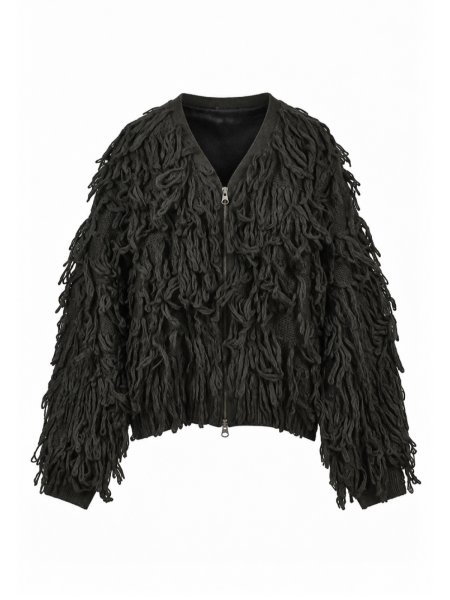 画像1: BREATH / loop knit cardigan  (1)