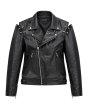 画像1: LAST NEST / saefty pin riders jacket  (1)