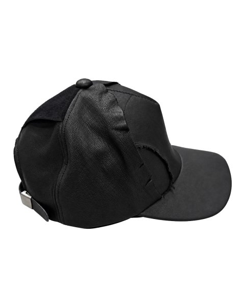画像2: LAST NEST / unformed leather cap (2)