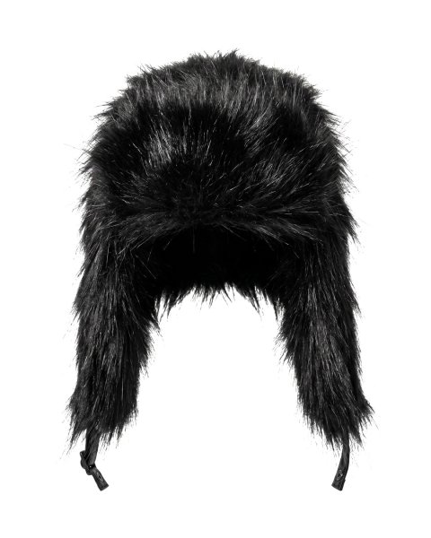 画像1: LAST NEST / fur flight cap (1)