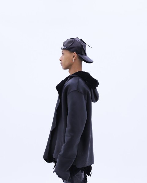 画像6: LAST NEST / unformed leather cap (6)