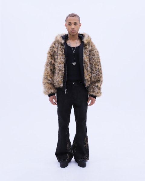 画像5: LAST NEST / revealed Leopard fur jacket (5)