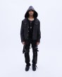 画像3: LAST NEST / hard coating cross bomber jacket  (3)