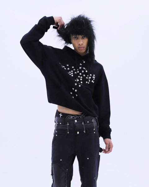 画像2: LAST NEST / fur flight cap (2)