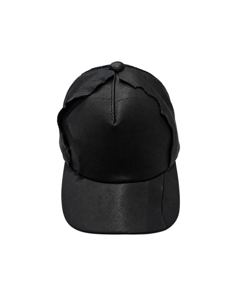 画像1: LAST NEST / unformed leather cap (1)