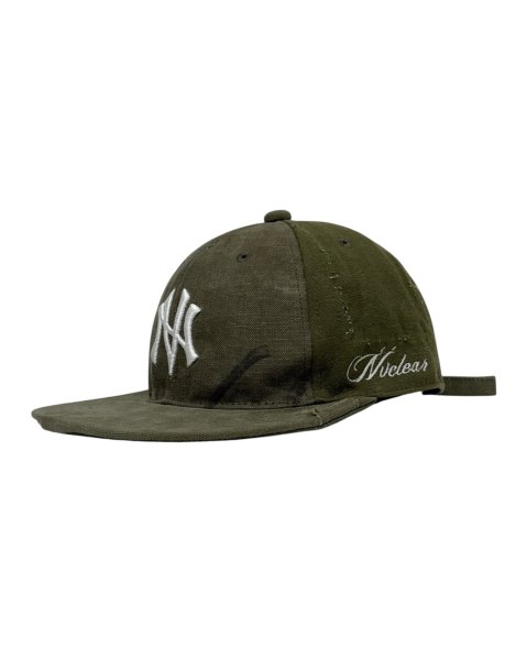 画像2:  NVCLEAR / NV logo army cap (2)