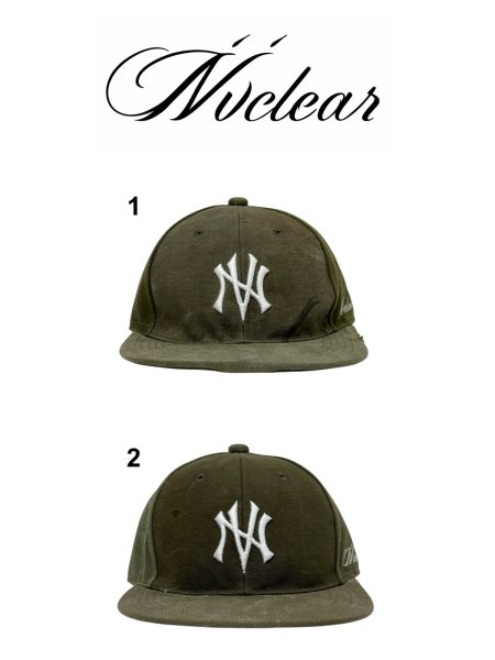 画像5:  NVCLEAR / NV logo army cap (5)