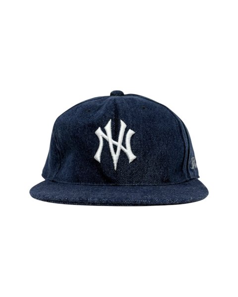 画像1:  NVCLEAR / NV logo denim cap (1)