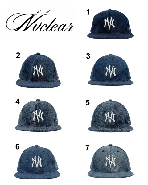 画像10:  NVCLEAR / NV logo denim cap (10)