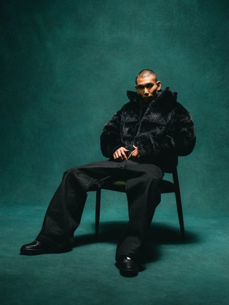 画像5: BREATH / faux fur down jacket  (5)